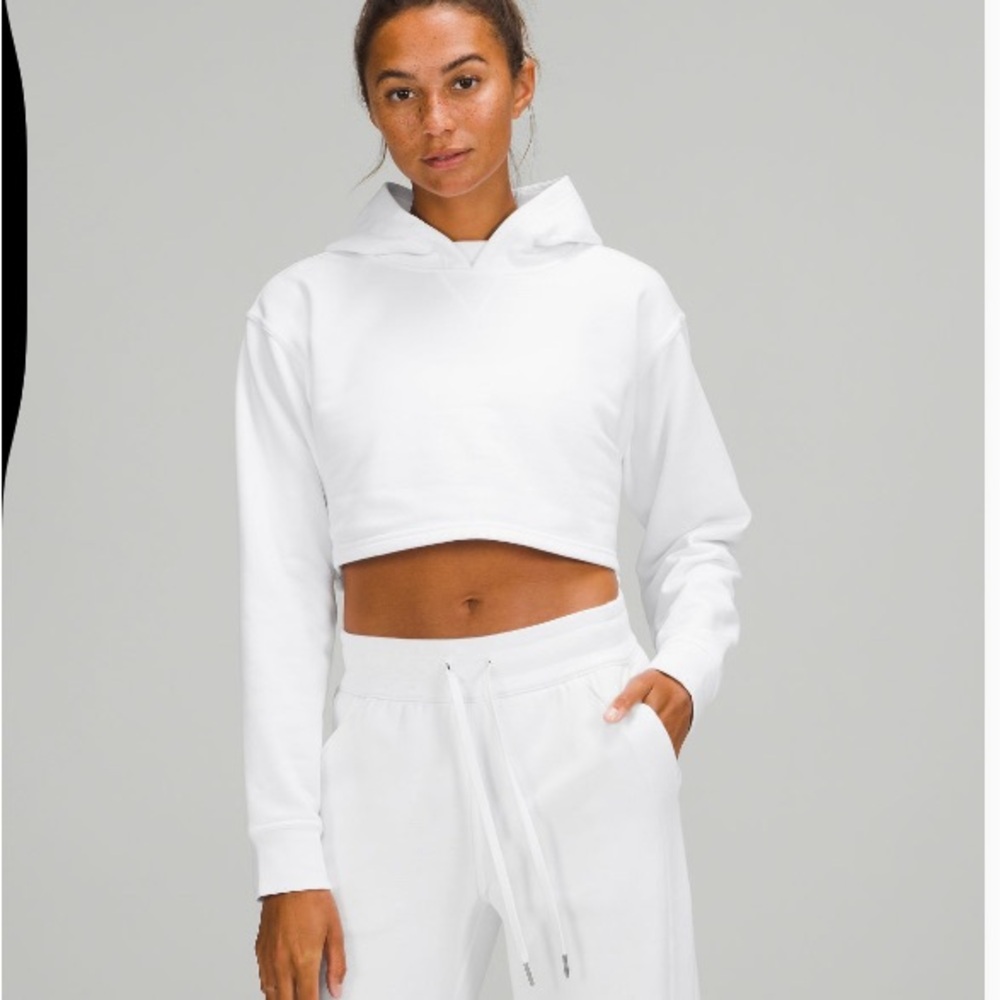 Lululemon All Yours Cropped Hoodie